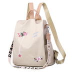 Rucsac cu broderie din Oxford pentru femeie