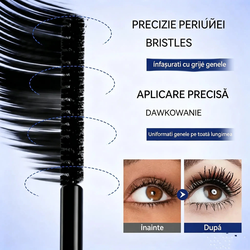 【Cumpără 1 și primești 1 gratis】Rimel cremos și rezistent la apă, care asigură o curbare perfectă a genelor❤️