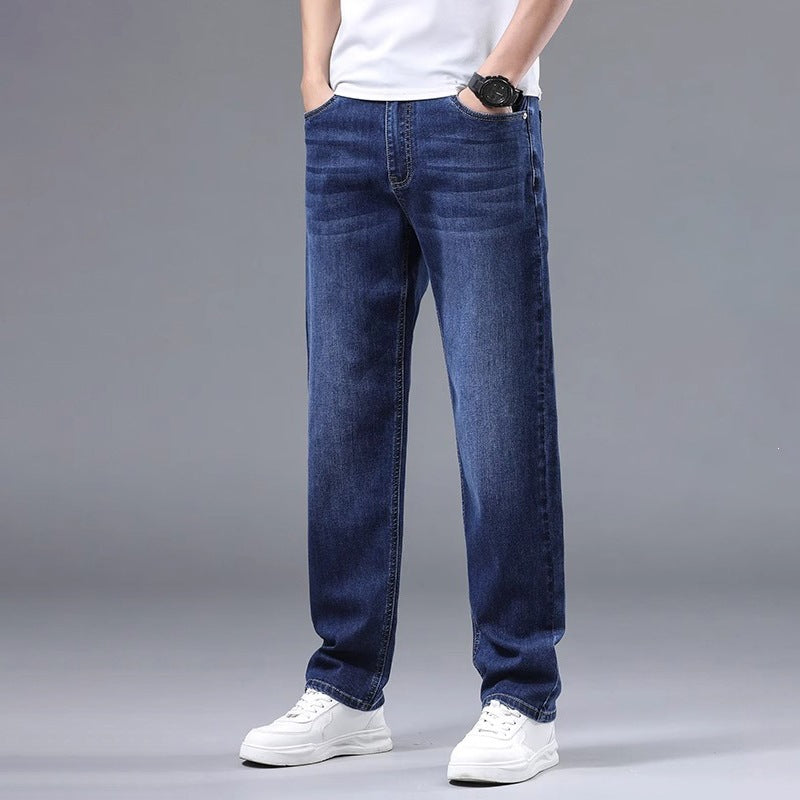 👖💙Blugi casual moderni, model nou – subțiri, cu elasticitate ridicată, confortabili și respirabili