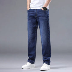 👖💙Blugi casual moderni, model nou – subțiri, cu elasticitate ridicată, confortabili și respirabili