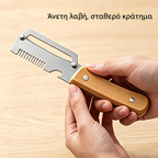 🔪🔪【Cumpără 1, Primești 1 GRATIS】 🔪🔪 Curățător de bucătărie multifuncțional 3în1: curăță, feliază și deschide dopurile sticlelor!🔪