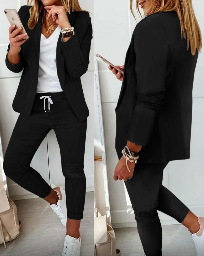 【Reducere limitată 50%】【S-3XL】Costum elegant casual pentru femei