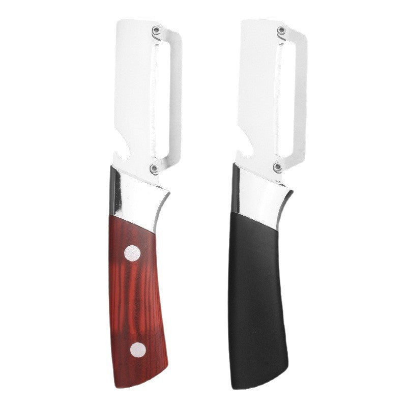 【Cumpără 1, Primești 1 GRATIS】 🔪 Curățător de bucătărie multifuncțional 3în1: curăță, feliază și deschide dopurile sticlelor!