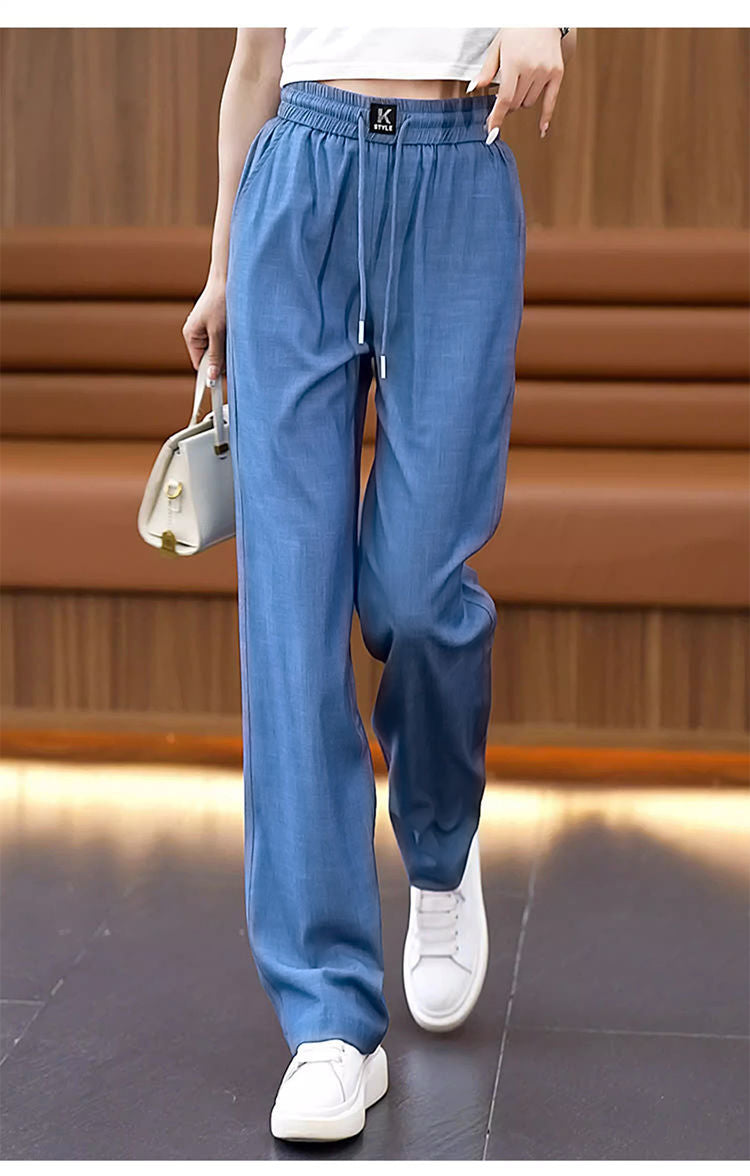 🔥【Reducere de 50%】👖【S-3XL】2026 noi pantaloni casual cu drapaj moale de înaltă calitate