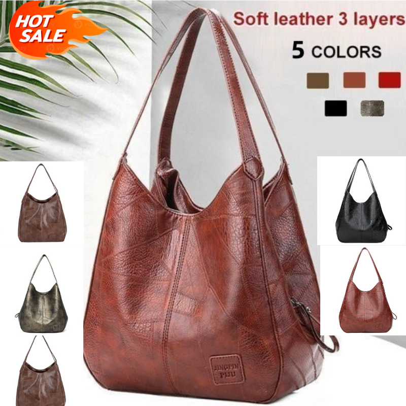 🏆【Cumpărați 1, primiți 1 gratuit】👜2026 geantă nouă de umăr din piele naturală, realizată manual, la modă și versatilă
