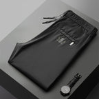 🔥【40-115kg】🔥Pantaloni noi de mătase elastică din gheață pentru primăvară și vară 2026-Plătiți online și economisiți 30lei