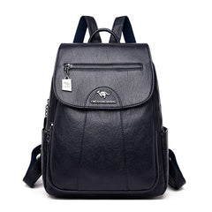 👜🎒【Időben korlátozott árengedmény】Retro puha bőr utazó hátizsák nőknek