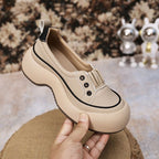 🔥🌸【35-40】2026 Pantofi casual sport confortabili, cu talpă groasă, din piele, în stil nou la modă