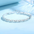 😀👉【Vásároljon egyet, kap egyet ingyen】💖🍀925 Sterling ezüst négylevelű lóhere karkötő nőknek, Love New Fashion