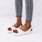 🔥【50% REDUCERE】🔥【35-43】 Sandale ortopedice confortabile pentru femei pe platformă
