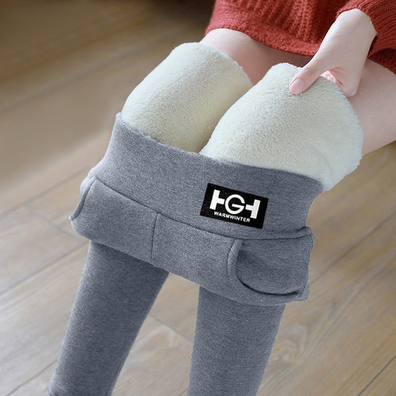 🌈🌟【M-3XL】Lână de oaie plus îmbrăcăminte exterioară îngroșată de catifea, jambiere de toamnă și iarnă din catifea austriacă