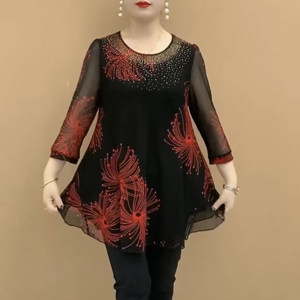 【Cumpărați 1, primiți 1 gratuit】【S-4XL】Top tricou din dantelă de vară 2026