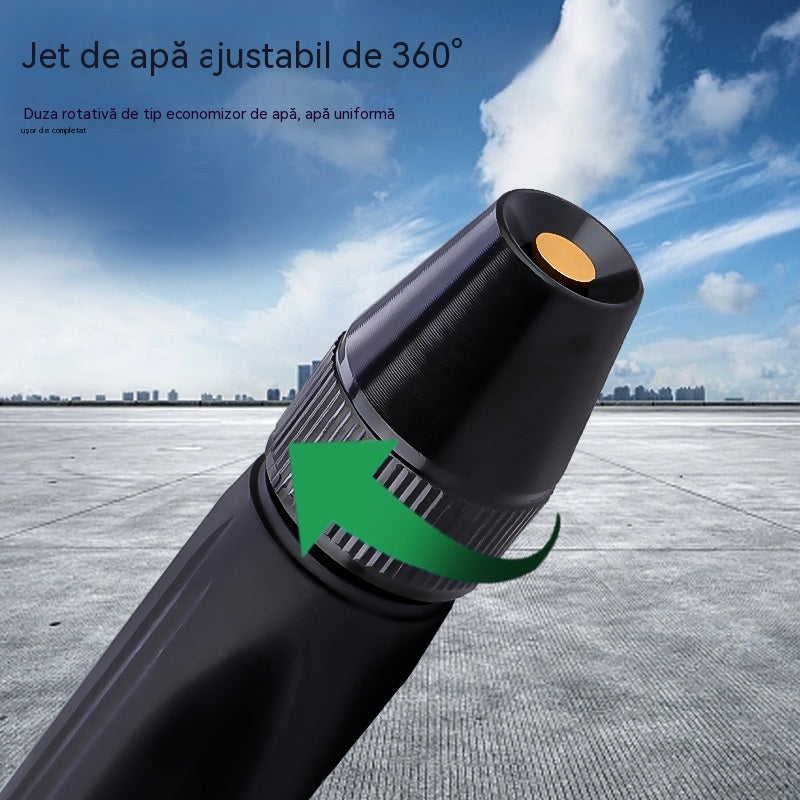 🚿[Set 2 piese]💧 Pistol de apă de înaltă presiune: Spălătorie auto, Grădină, Presiune de 10 ori mai mare, Multi-Mod ⚡