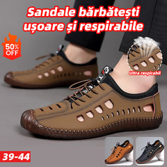 🔥👟【39～44】Sandale pentru bărbați, model nou 2026, design modern, talpă moale, ușoare și antiderapante.
