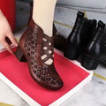 💟【49% OFF】💕【35-41】Tocuri înalte casual din piele goală de damă