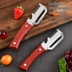 ✅ 【Vásárolj egyet, kapsz egyet ingyen 】(2 termék) 🧅🔪 Többfunkciós 3 az 1-ben konyhai hámozó: hámoz, szeletel és üvegnyitó! 🔥