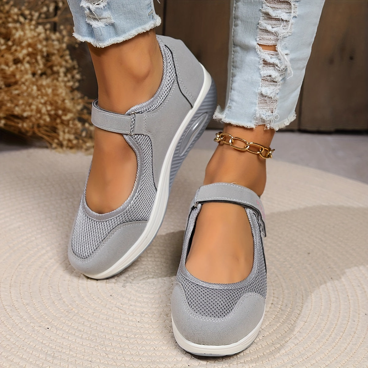 🔥💝【Reducere de primăvară 50%】👟【35-43】 2026 Noi pantofi confortabili cu plasă de aer cu perne de aer