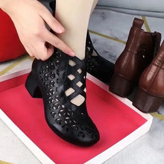 💟【49% OFF】💕【35-41】Tocuri înalte casual din piele goală de damă