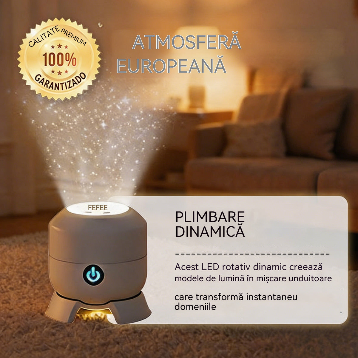 💖🌙Lampa cu proiector LED rotativ dinamic 2026! ☁️🔥✨