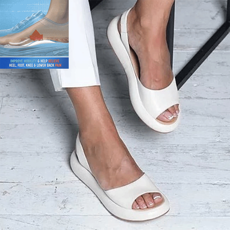 🔥【50% REDUCERE】🔥【35-43】 Sandale ortopedice confortabile pentru femei pe platformă