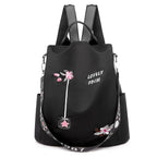 Rucsac cu broderie din Oxford pentru femeie