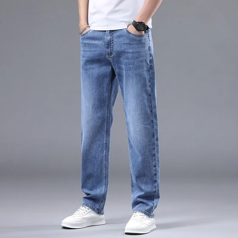 👖💙Blugi casual moderni, model nou – subțiri, cu elasticitate ridicată, confortabili și respirabili
