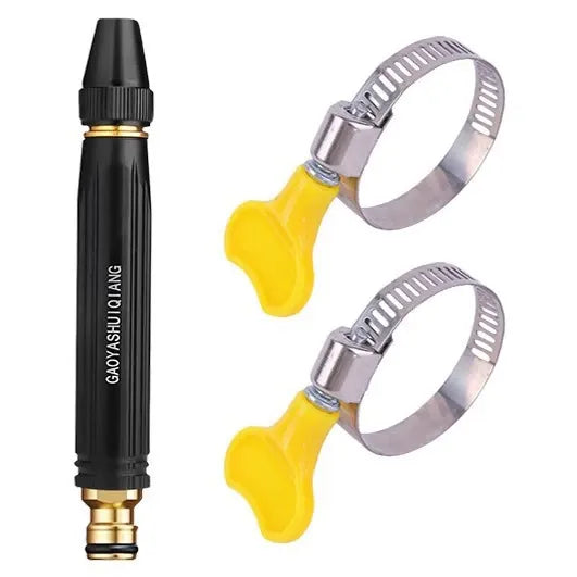 🔥【50%OFF】🔥💦Duză pentru pistol cu apă de înaltă presiune, spălare, udare flori, udare legume, duză furtun de rapel