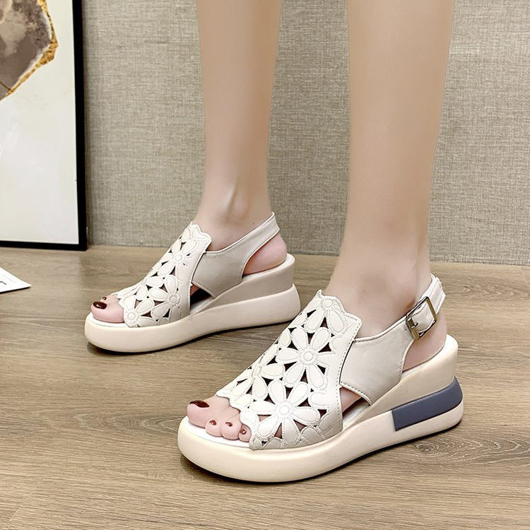 🔥【35-40】Retró puha talpú papucsos szandál