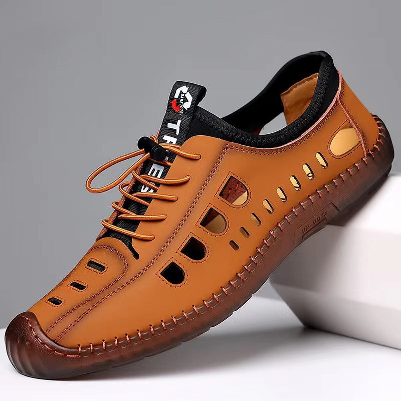 🔥👟【39～44】Sandale pentru bărbați, model nou 2026, design modern, talpă moale, ușoare și antiderapante.