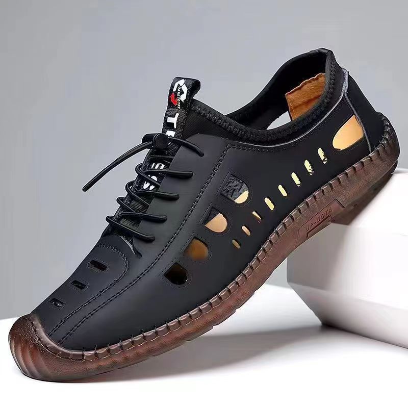 🔥👟【39～44】Sandale pentru bărbați, model nou 2026, design modern, talpă moale, ușoare și antiderapante.