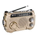 💥🏕️Radio portabil multifuncțional, radio AM, card Bluetooth stabil, audio multibandă