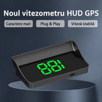 【Navigație GPS auto cu avertizare pentru evitarea obstacolelor】Vitezometru și turometru GPS de ultimă generație, cu afișaj HUD