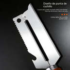 【Cumpără 1, Primești 1 GRATIS】 🔪 Curățător de bucătărie multifuncțional 3în1: curăță, feliază și deschide dopurile sticlelor!