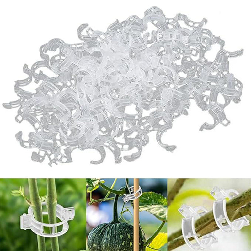 💦🌈【200buc】🌱Agrafe fixe din plastic pentru plante
