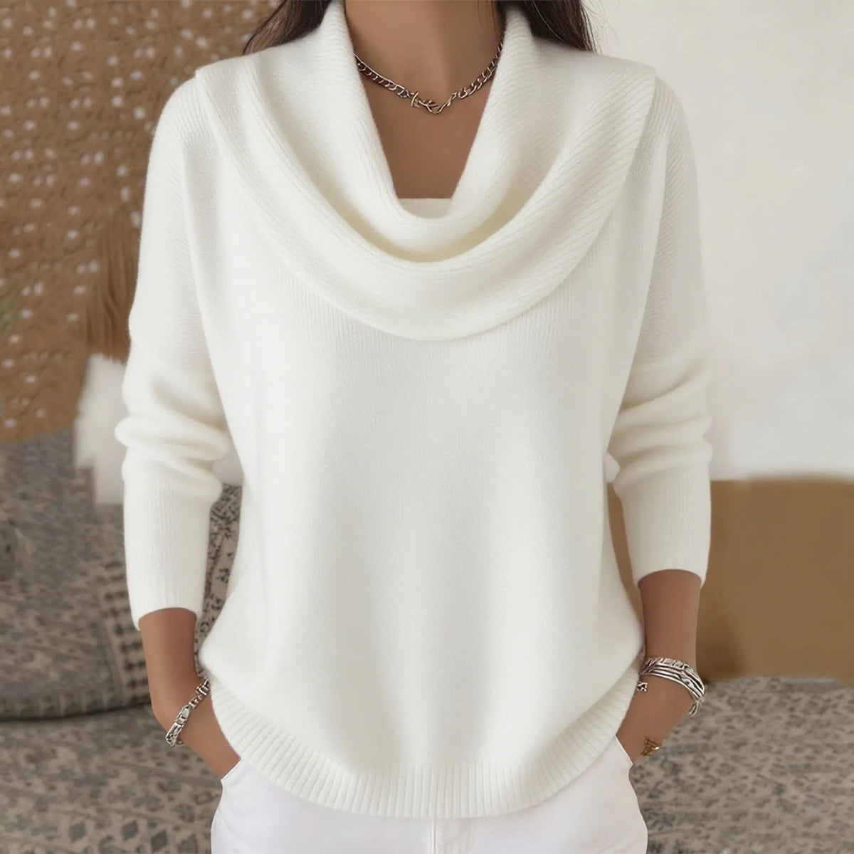 🔥【S–3XL】Pulover nou în culoare uni pentru toamna/iarna 2026 · Moale, călduros · -50% + livrare rapidă
