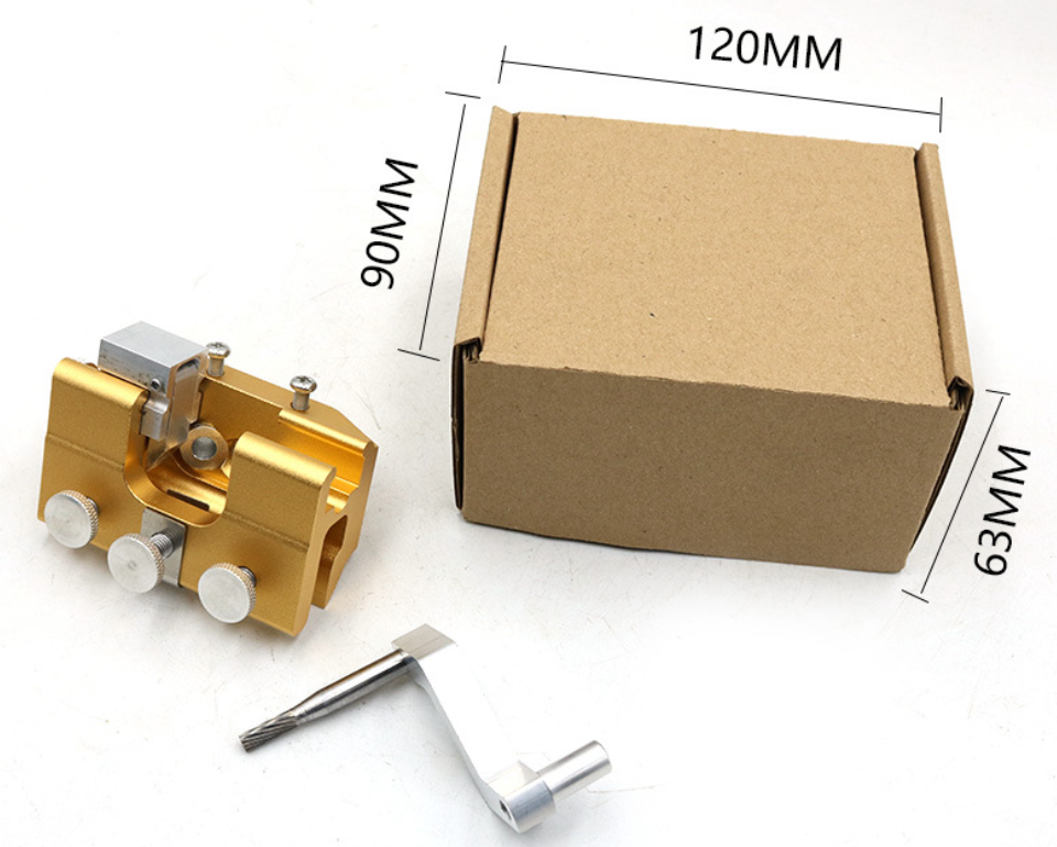 1 Ascuțitor electric pentru lant de drujbă, în total 3 capete de șlefuire diamantate de 4-5-6MM,1 mâner