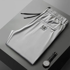 【40-115kg】🔥Pantaloni noi de mătase elastică din gheață pentru primăvară și vară 2026-Plătiți online și economisiți 30lei