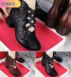 💟【49% OFF】💕【35-41】Tocuri înalte casual din piele goală de damă
