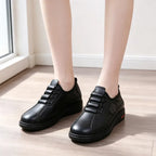 👟【36-43】Mocasini damă din piele naturală – ușori și confortabili, potriviți pentru seniori