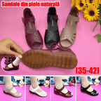 🔥【35-41】Sandale confortabile de damă din piele naturală cu talpă moale