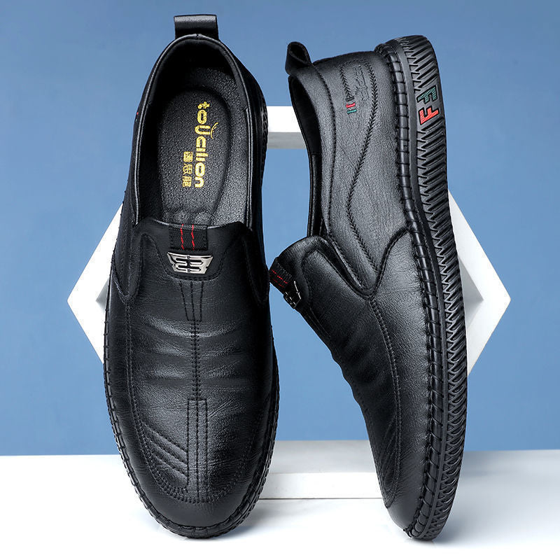 【39-44】 Pantofi piele bărbați 2025 – casual și business, confortabili, talpă moale, toamnă-iarnă