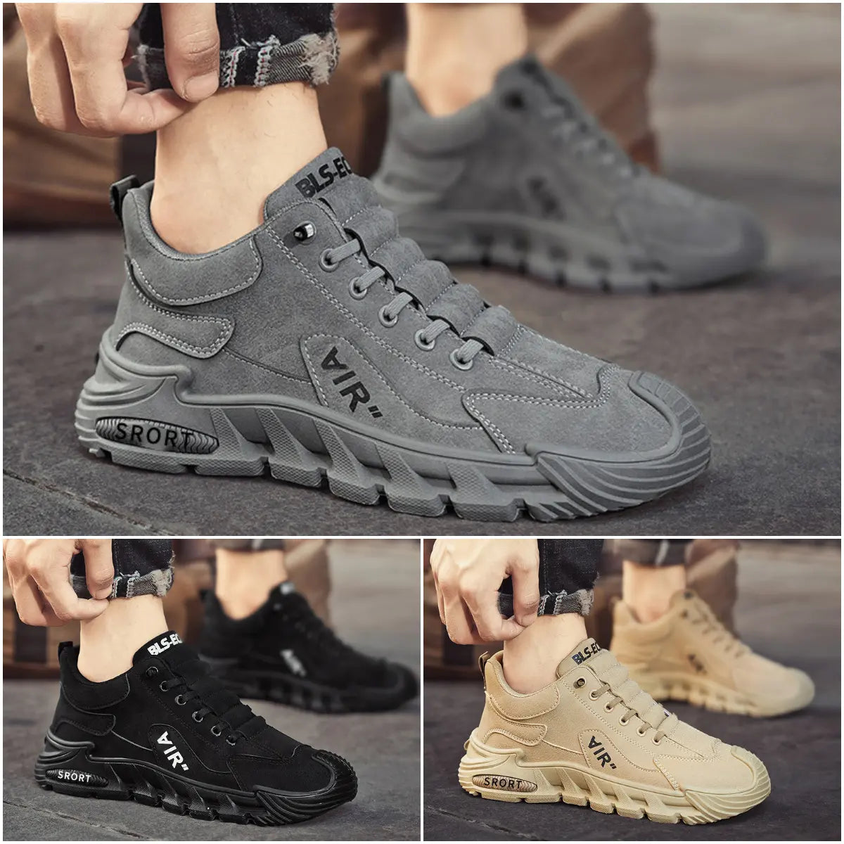 🔥✨【Ultima zi, reducere de 50%】🥾【39-44】Pantofi de bărbați de stil nou casual respirabili și confortabili, țesătură impermeabilă