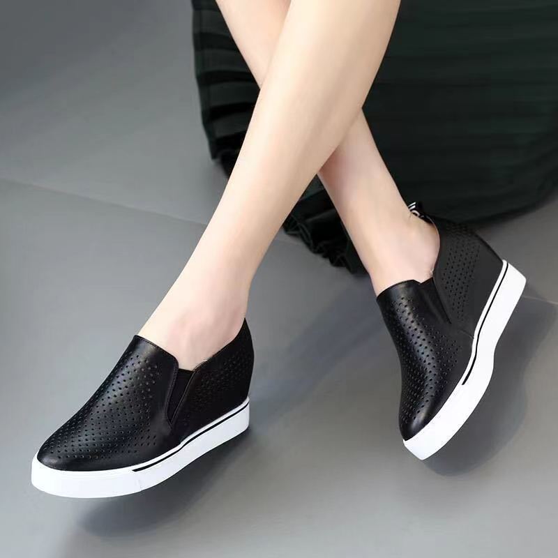 🔥【Cumpărați 1 obțineți 1 gratuit】🔥【34-41】Vara 2026, pantofi casual de damă din piele moale, cu talpă groasă