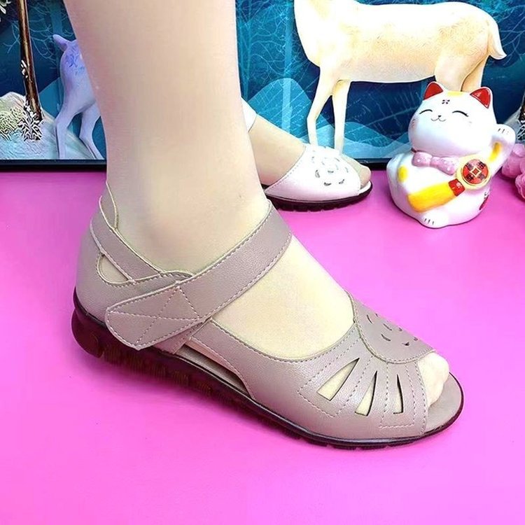 🔥【35-41】Sandale confortabile de damă din piele naturală cu talpă moale