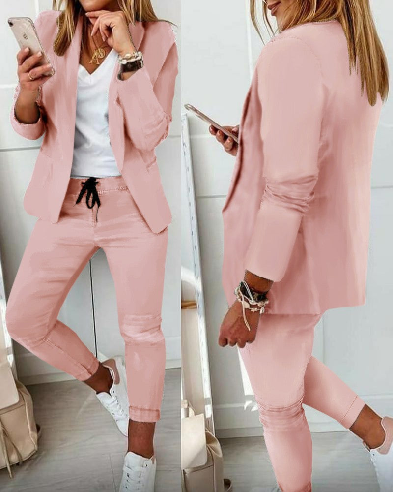 【Reducere limitată 50%】【S-3XL】Costum elegant casual pentru femei