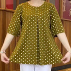 ✨【Cumpărați 1 obțineți 1】💞[L-5XL] 2026 Camasa noua cu imprimeu cu buline de toamna