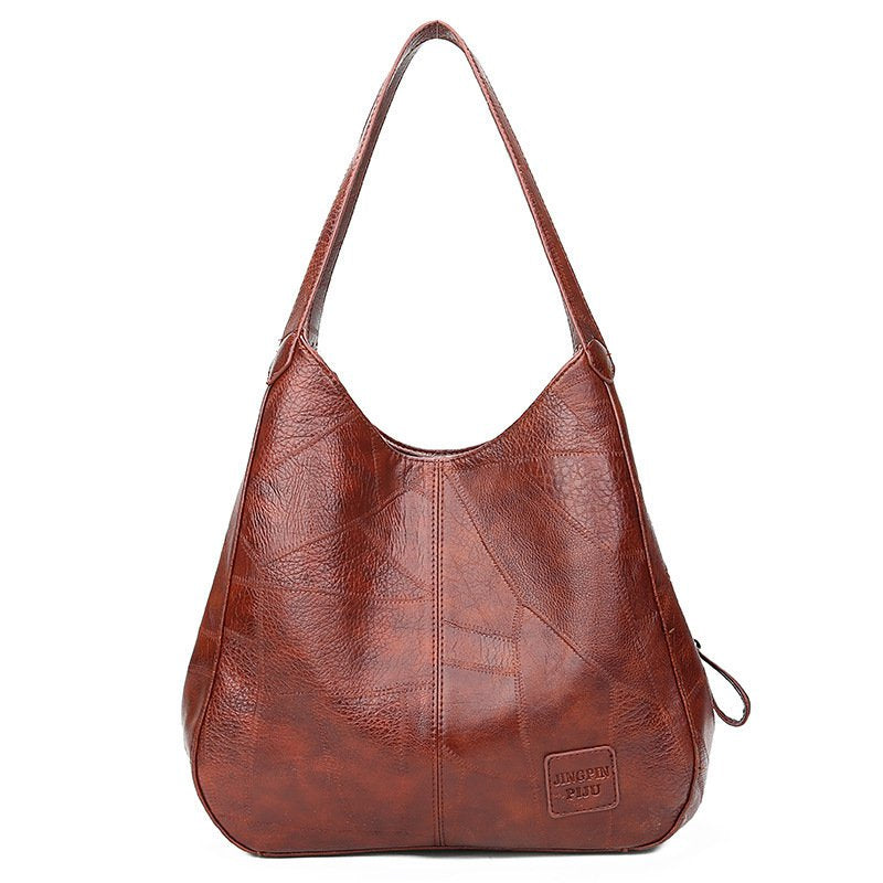 🏆【Cumpărați 1, primiți 1 gratuit】👜2026 geantă nouă de umăr din piele naturală, realizată manual, la modă și versatilă