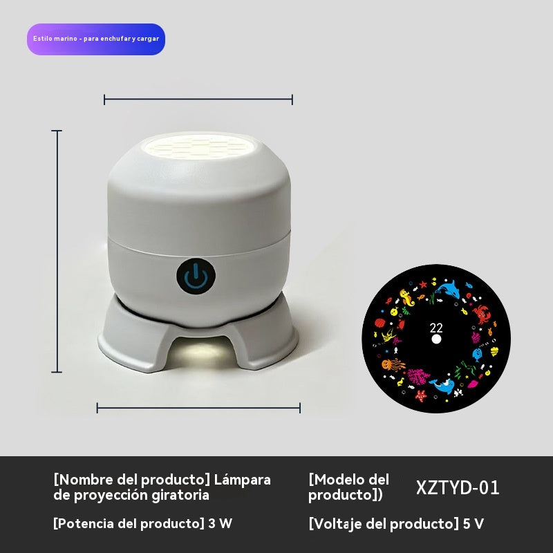 🔥Best-seller 【Reducere de 50%】🌊Proiector LED rotativ dinamic