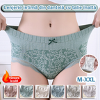🔥【Cumpărați 4, primiți 4 gratuit】🔥Slip de damă cu talie înaltă, antibacteriană, absorbantă de umiditate