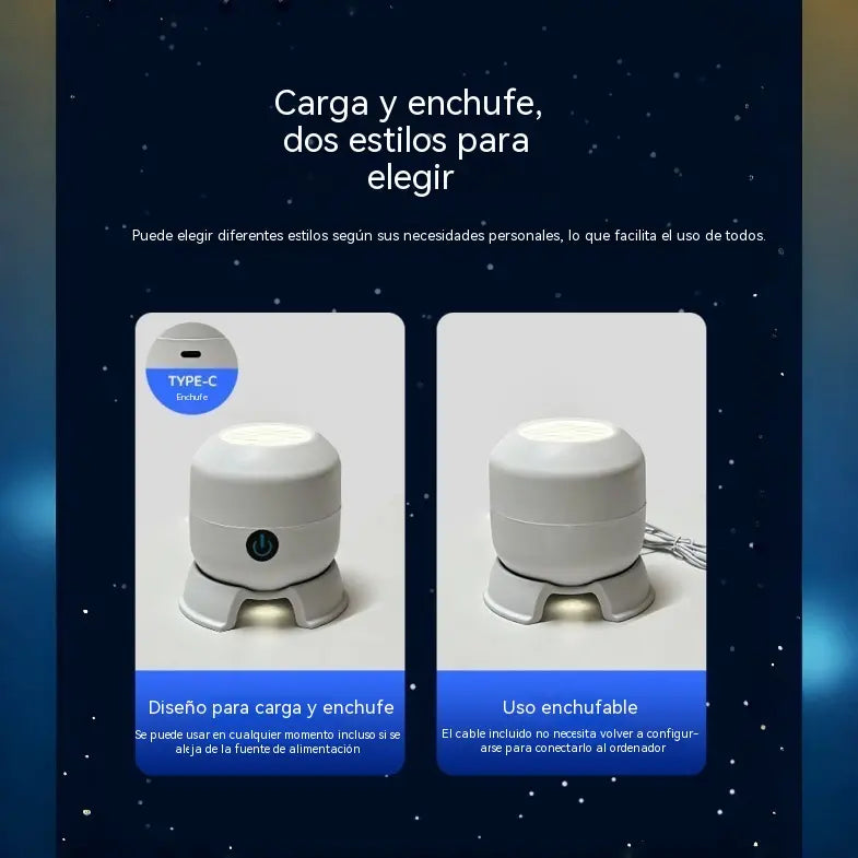 🔥Best-seller 【Reducere de 50%】🌊Proiector LED rotativ dinamic